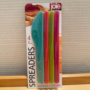 Joie Spreaders Set Reusable Strong Durable Kitchen Tools Gadgets Colorful Handy